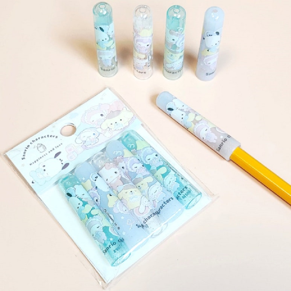 별별 산리오 캐릭터 연필 캡 뚜껑 보호 학용품 5p 5,000원