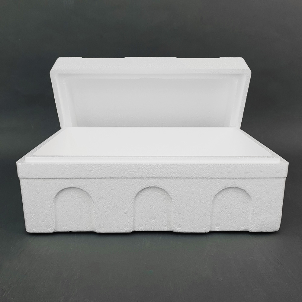 직사각 중간높이형 9호 스티로폼박스 아이스박스 포장박스 외경 558X368X247mm, 10개, 흰색 48,800원