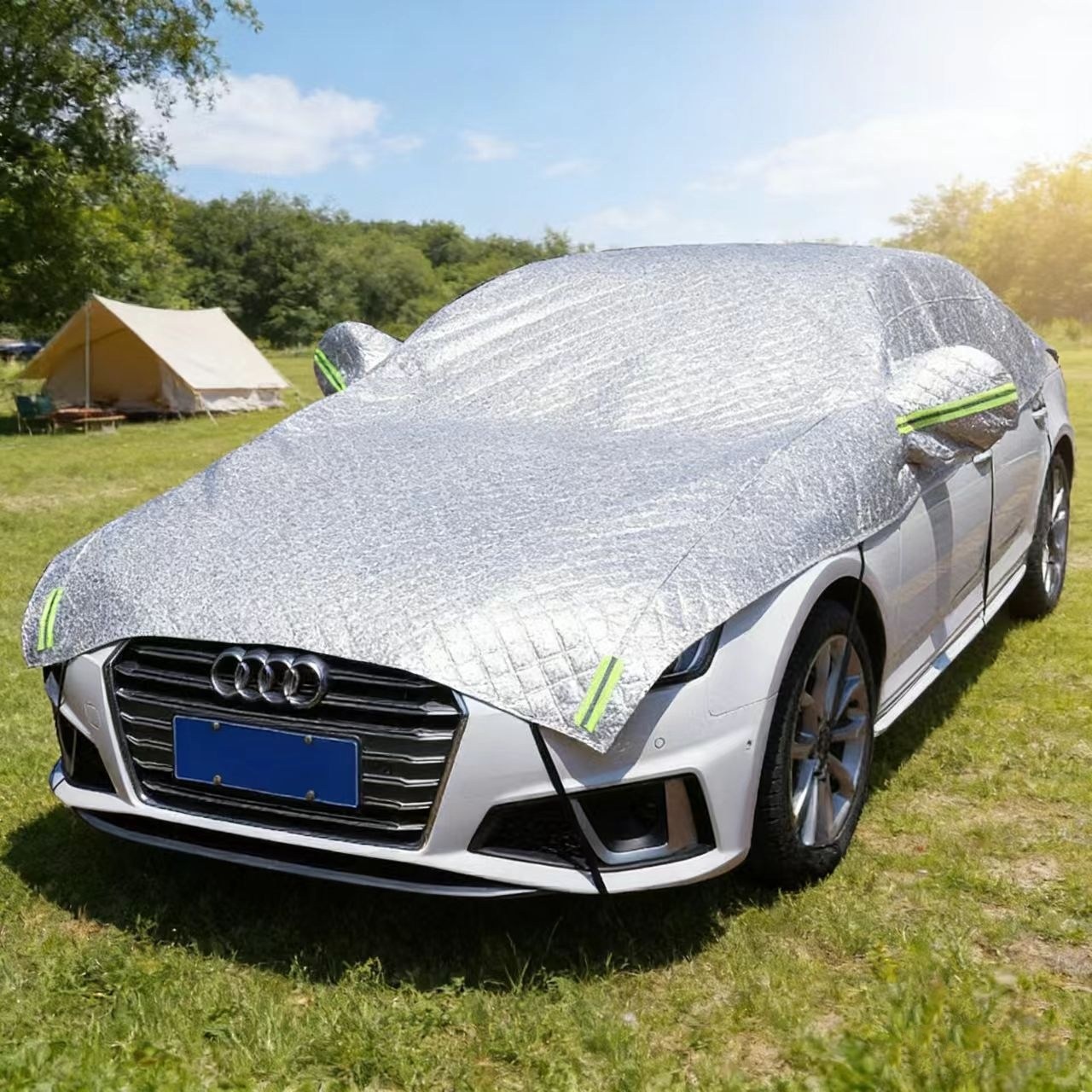 두꺼운 자동차 바디커버 사계절 성에방지 보온보냉 햇빛가리개 열차단 자외선차단 차량가림막 방지 카 덮개 22,600원