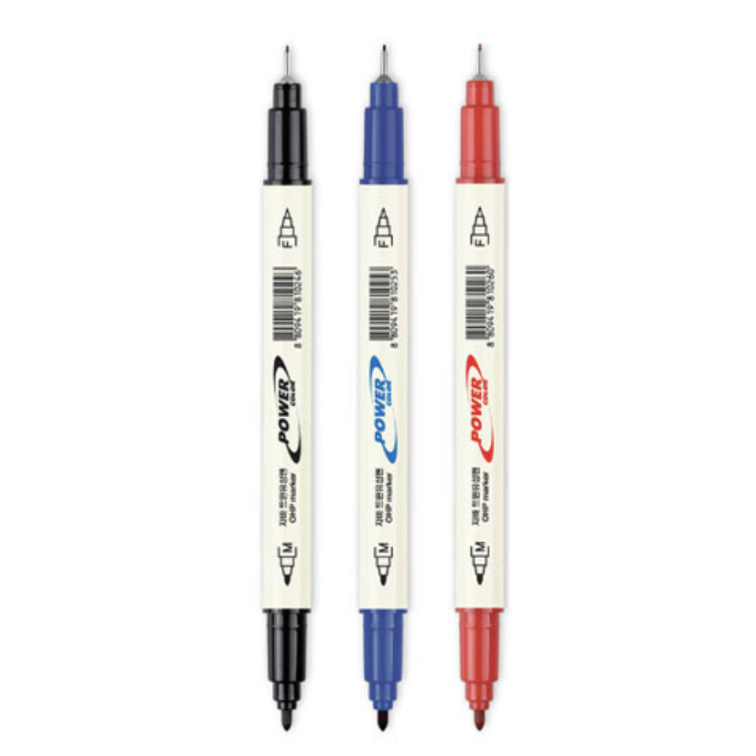 자바 트윈 유성펜 네임펜T, 1팩, 검정+빨강+파랑 6,900원