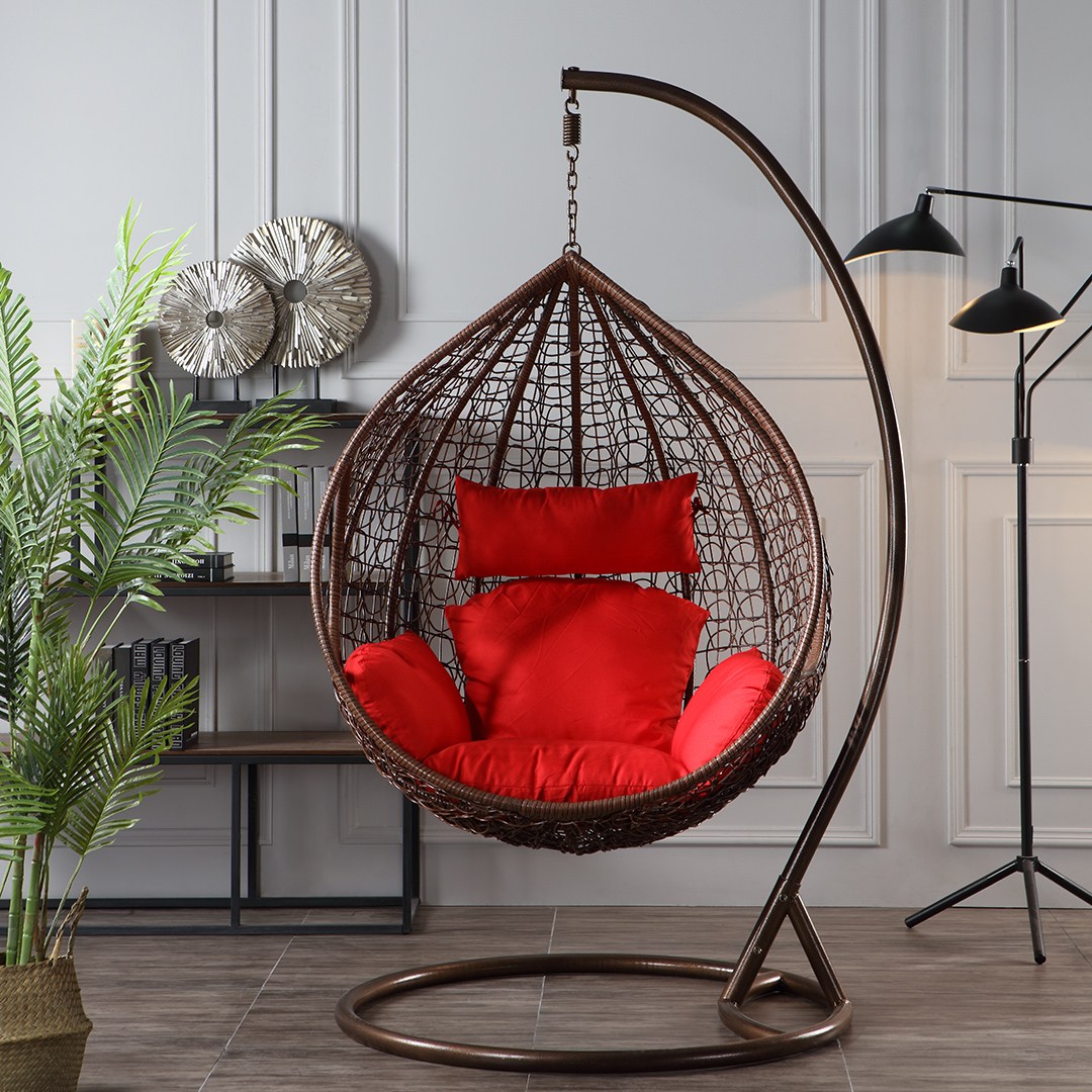 수오 흔들의자 라탄의자 그네의자 라탄그네의자 모음(실내/테라스/펜션/카페)(SO_OP), S라운지 1인 진브라운(SO_A018), 1개 249,000원