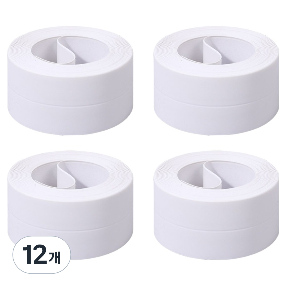 마켓플랜 초강력 다용도 싱크대 틈새 방수 테이프 화이트 대형 20,610원