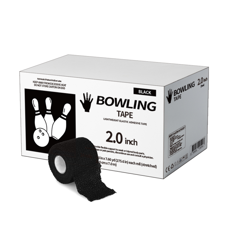 티에스 볼링 티어라이트 5cm X 7m 볼링 테이프 리프팅 손가락 테이핑 2인치 1박스(24롤) 블랙, 1세트 89,000원