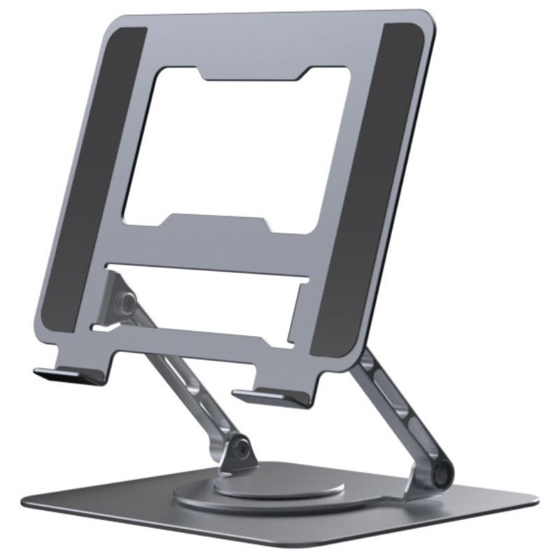 큐앤씨 360도 회전 알루미늄 높이 각도조절 노트북 거치대 27,800원