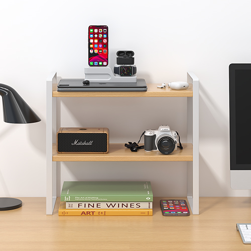 소하임 책상정리 선반, 화이트, 2단 13,500원