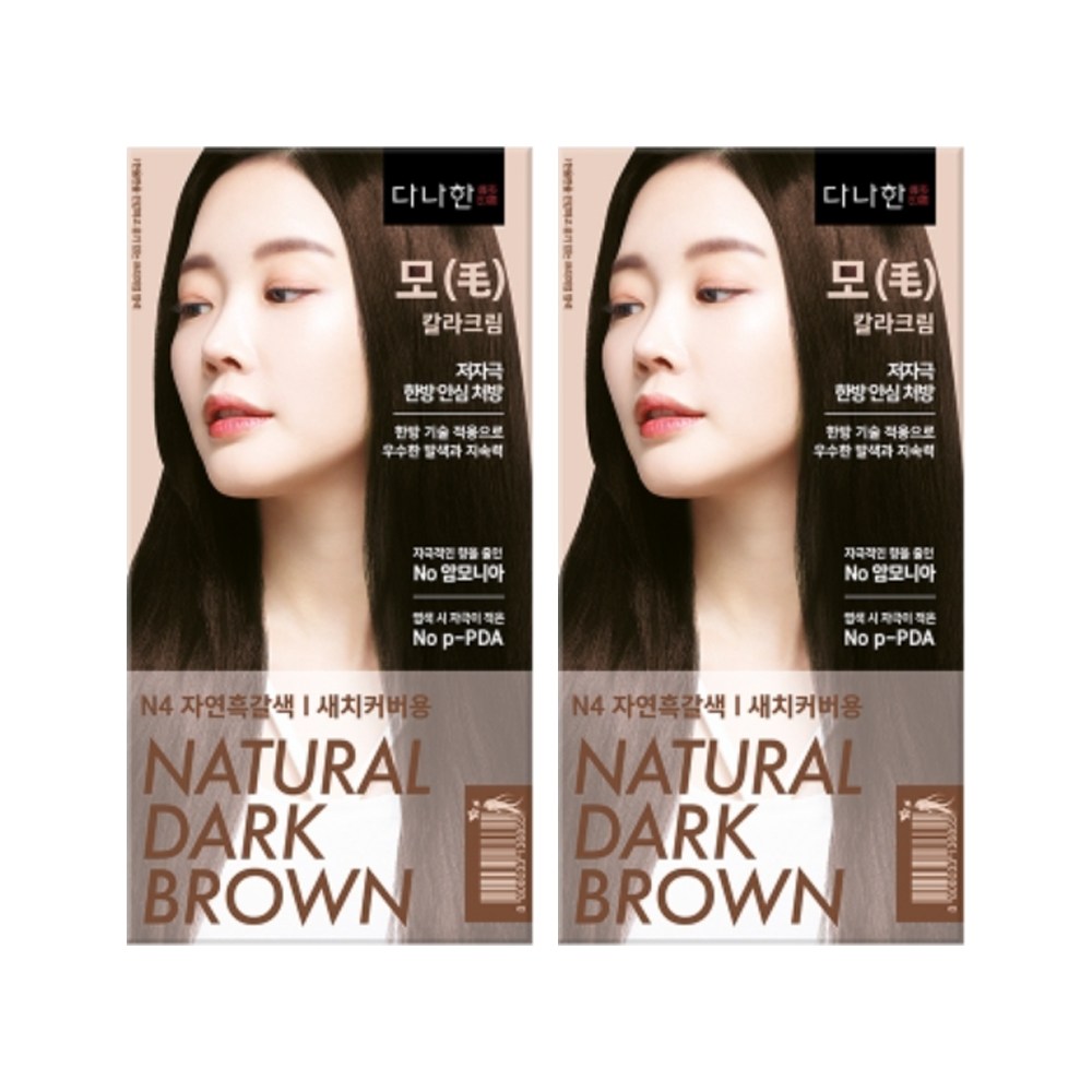 다나한 모 칼라크림 한방 새치염색약 14,040원