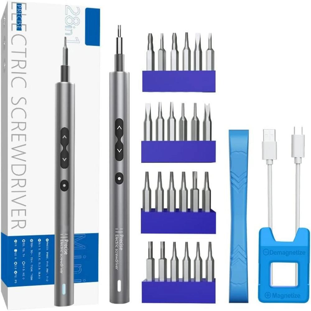 LIFEGOO 미니 전기 드라이버 62 in 1 무선 정밀 파워 48비트 세트 LED 조명 마그네틱 매트 폰 워치 카메라 노트북 PC용 충전식 수리 도구 키트 60,900원