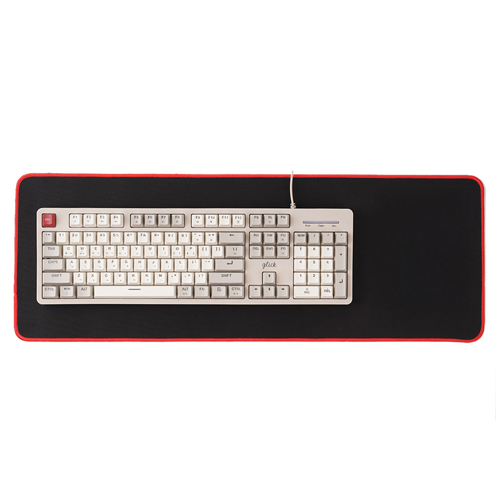 지클릭커 슈퍼 히어로 RGB 키보드 + 패드 세트, 레트로 레드, SPK110(키보드), 제조사축 24,400원