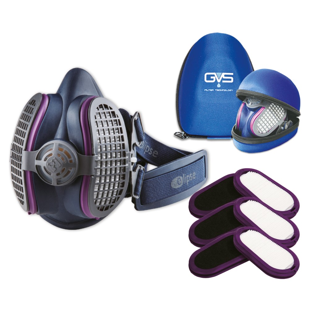 GVS 일립스 마스크 필터 교체 분진 특급 방진마스크 세트 68,500원