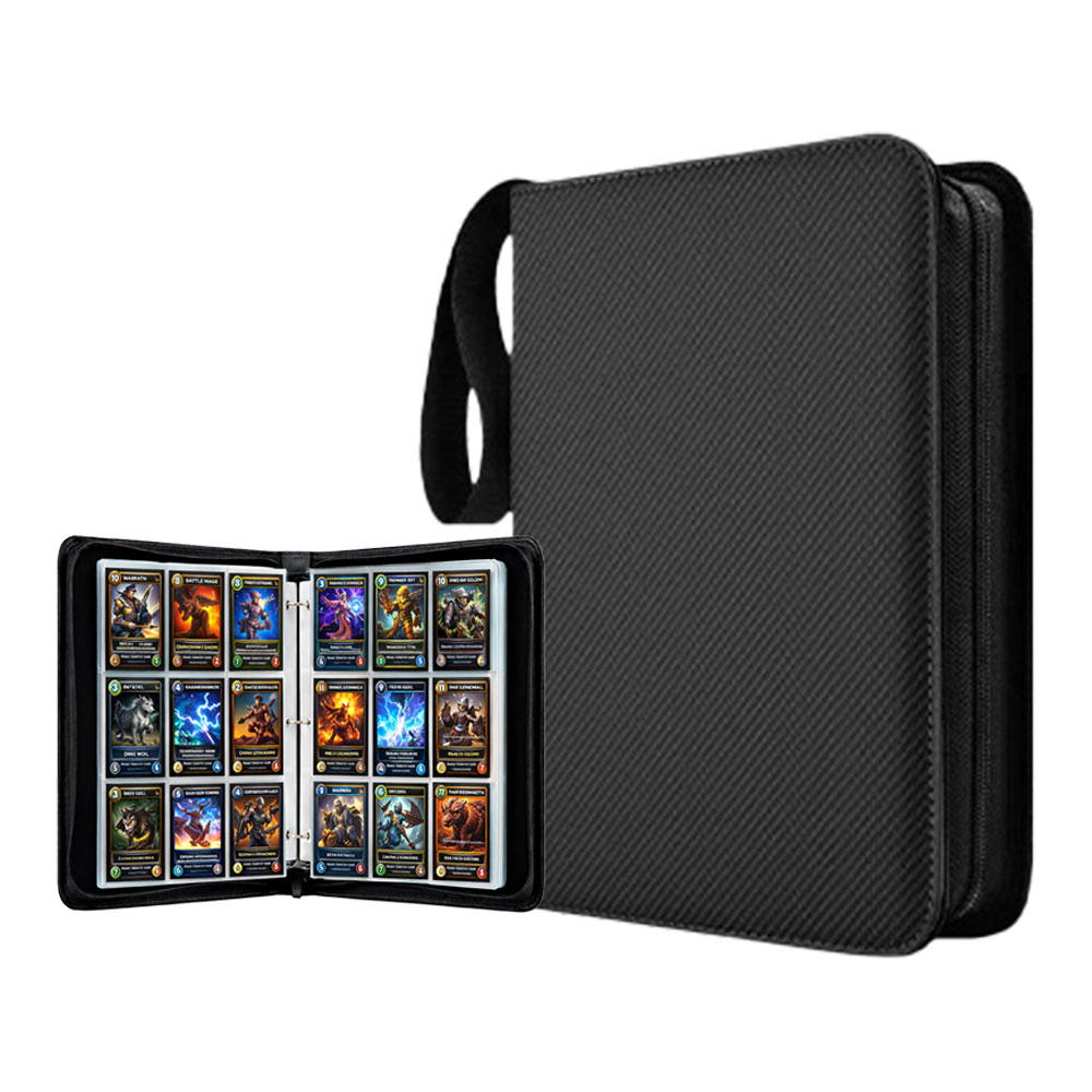 마미픽 카드 북 앨범 900장 대용량 포카 바인더, 1세트, 50매, 블랙 29,900원