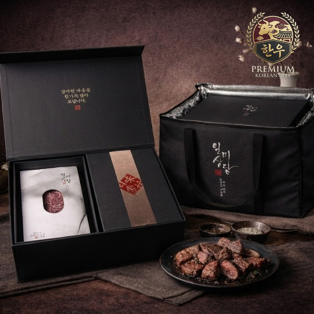 [2026 설 명절] 1++ 한우 시그니처 선물세트 A (꽃등심·채끝·샤토 6팩 1.5kg), 단품 419,000원