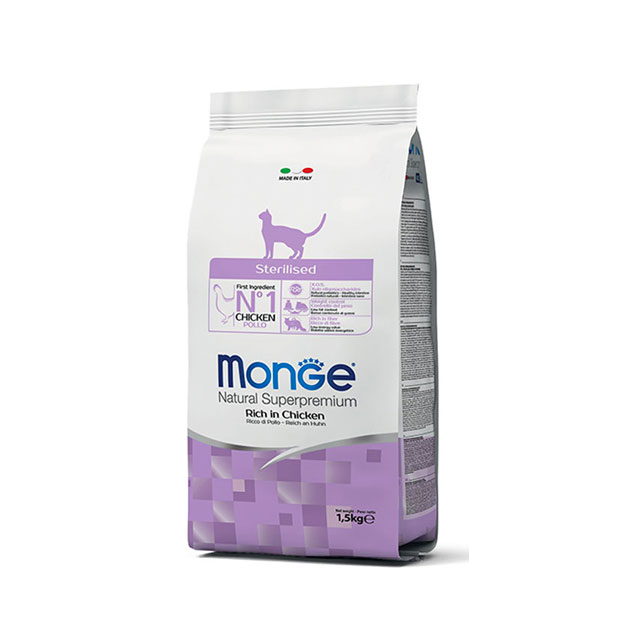 [CAT]몬지 내추럴 슈퍼프리미엄 스테럴라이즈드 어덜트 치킨 10kg 중성화된 반려묘 153,900원