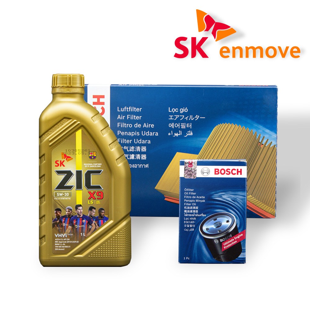 SM5 TCE1.6 터보 엔진오일 5L 세트 지크 X9 LS 5W40 보쉬 A 2911 O 1186 56,900원