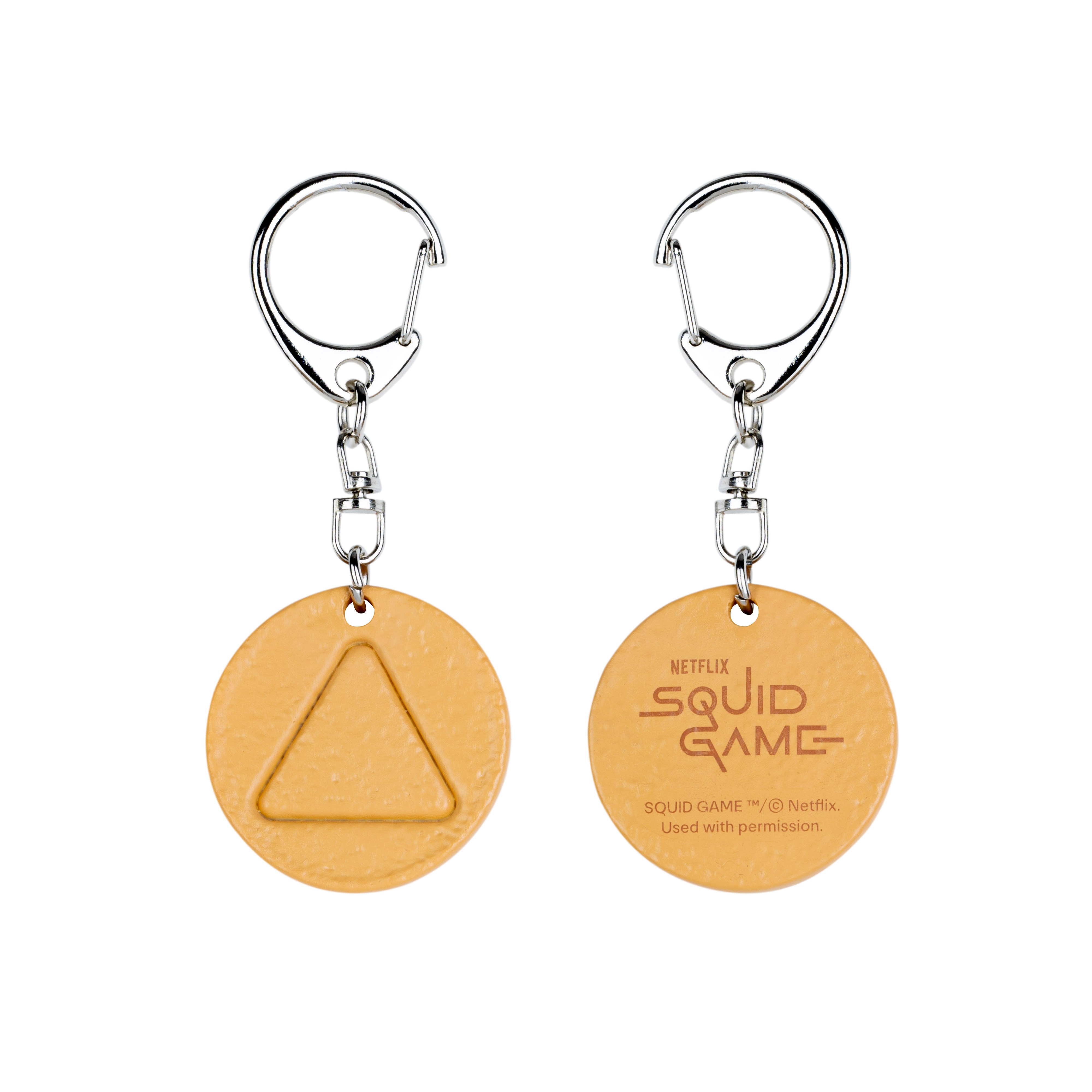 비스트킹덤 넷플릭스 오징어게임 달고나 키링, 1개, 세모 8,900원