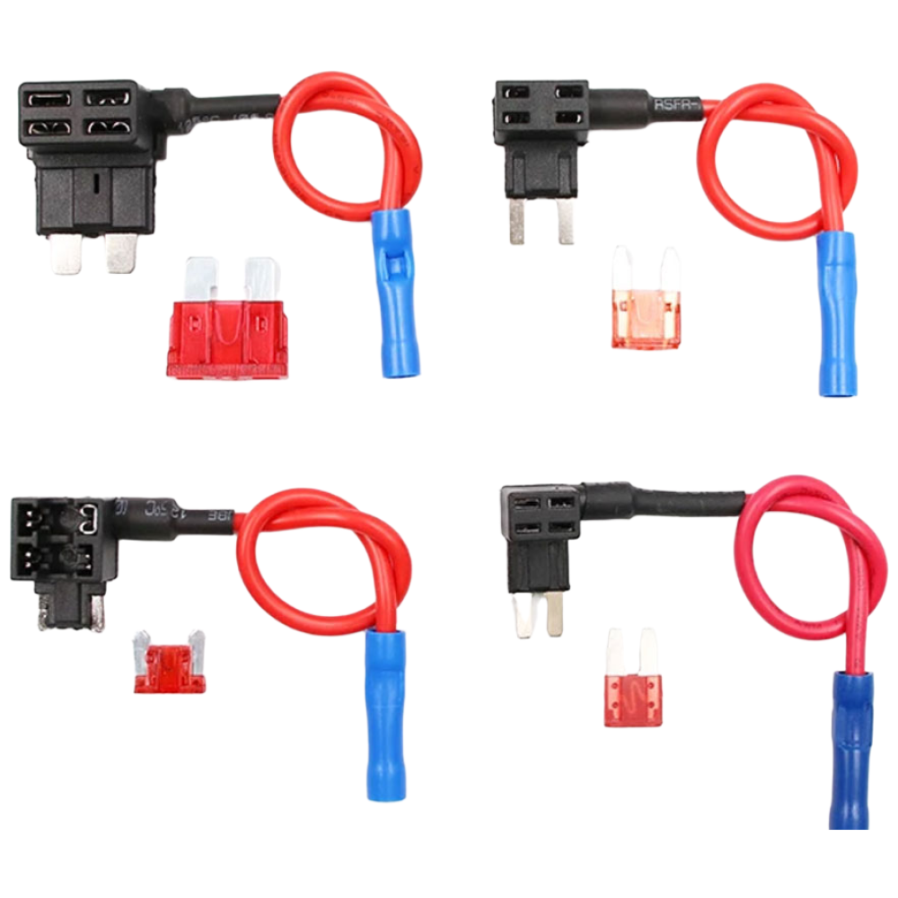 앗싸 차량용 듀얼휴즈홀더 휴즈배선 커넥터홀더 ATO/소형Mini/LP-Mini/Micro2 마이크로2 신형, 1개 990원