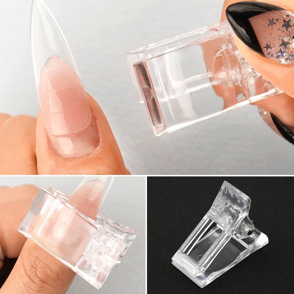 아크릴 연장 고정용 클립 /가이드팁 고정용/아크릴젤/네일연장 1,000원
