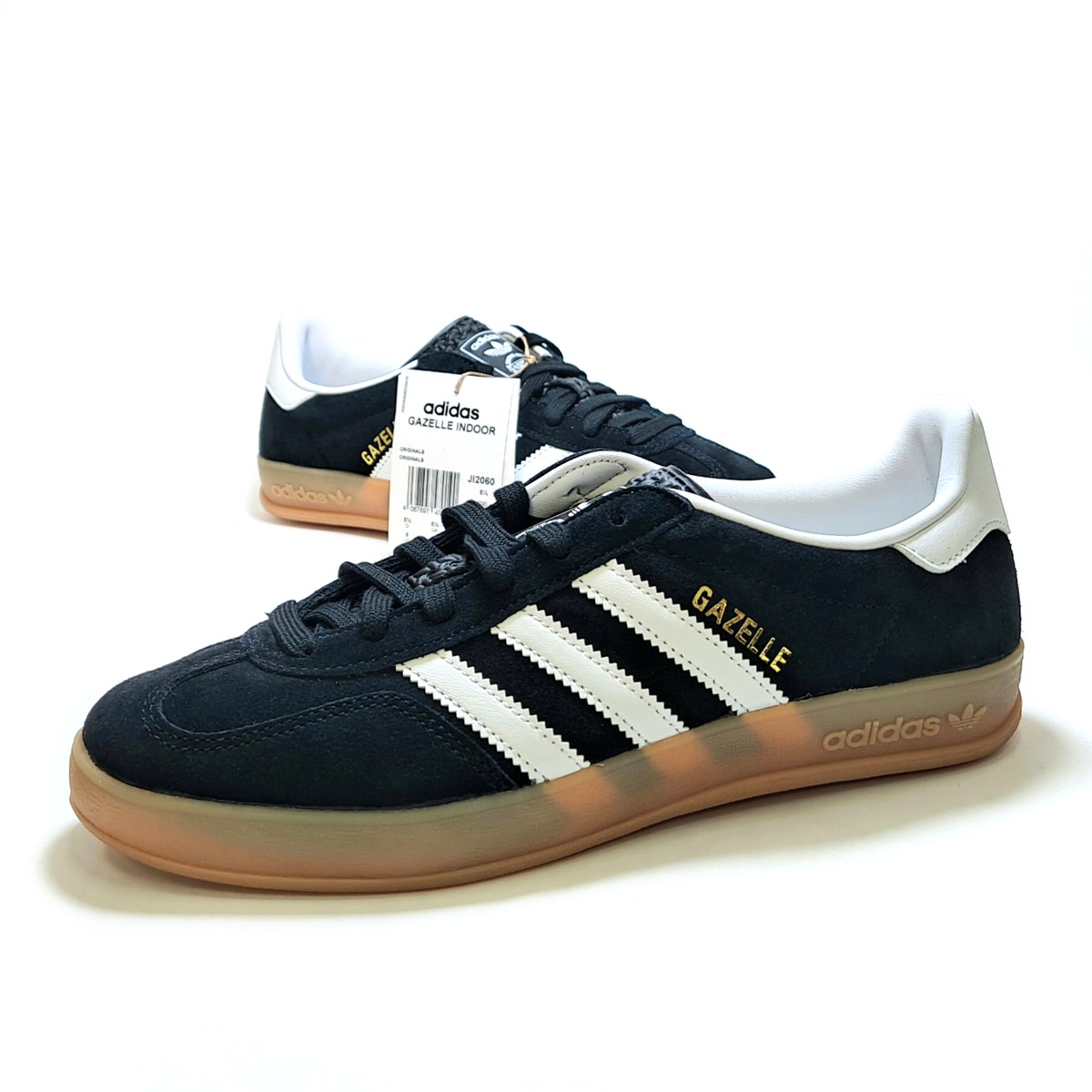 [매장정품] 아디다스 가젤 인도어 천연가죽 남여공용 스니커즈 블랙 운동화 74,900원