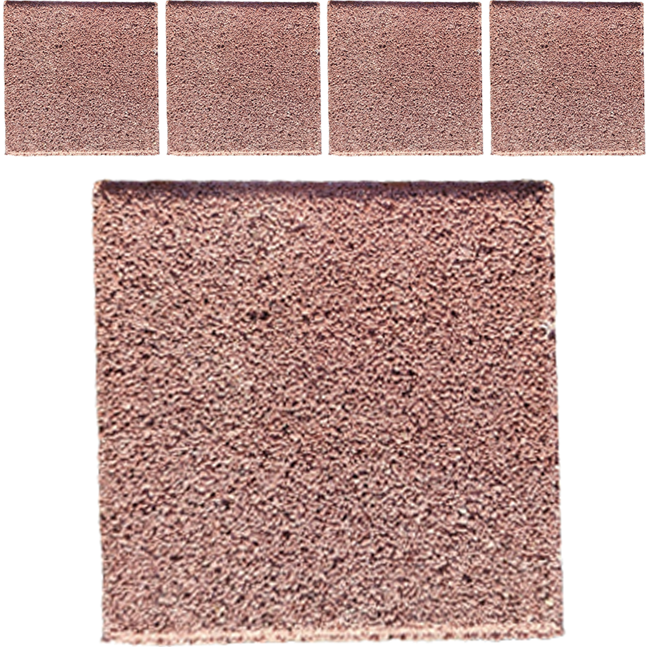 위드블럭 인조화강 스톤 보도블럭 60mm, 레드, 5개 9,900원