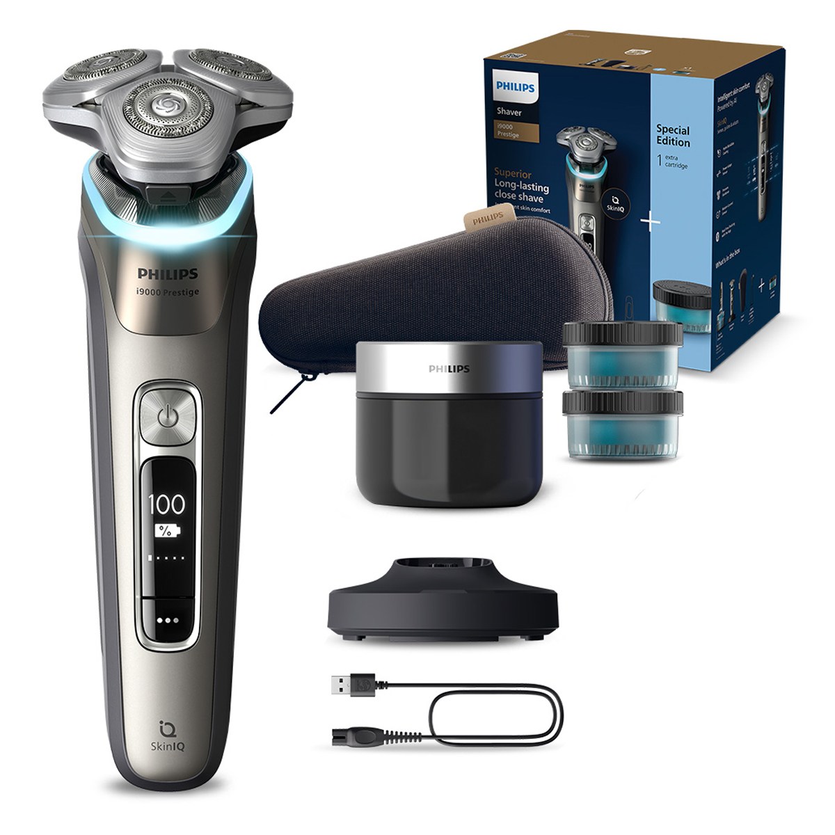 필립스 코리아 i9000 시리즈 프레스티지 전기면도기 634,500원