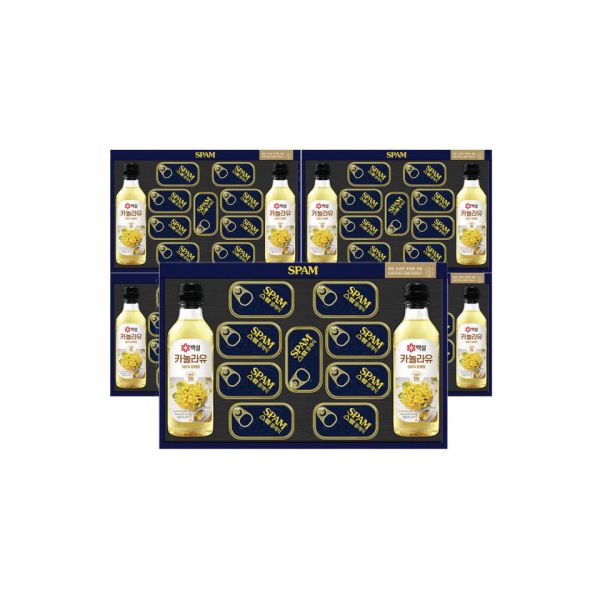 CJ제일제당 스팸 복합 5호 선물세트 5set (1박스) 사업자 전용 쇼핑백포함 196,000원