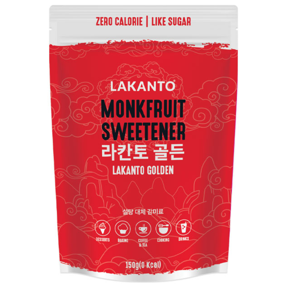 라칸토 골든 과립 설탕대체 천연감미료 무설탕 제로칼로리 에리스리톨 나한과 흑설탕, 150g, 1개 6,600원