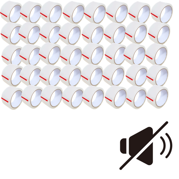 완전 무소음 OPP 투명 박스테이프 60mic 48mm, 40개, 40m 39,800원