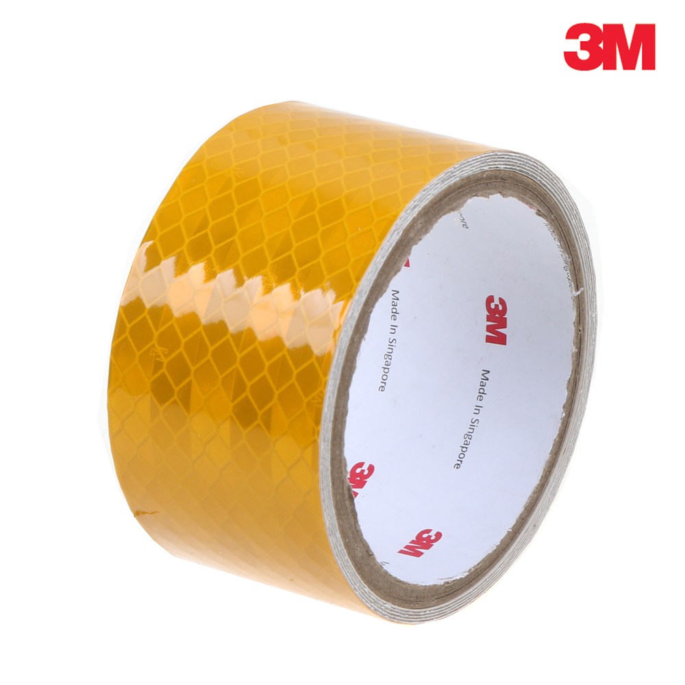 3M 연질 고휘도 반사테이프 30mm 안전 반사지, 황색, 1개 5,000원