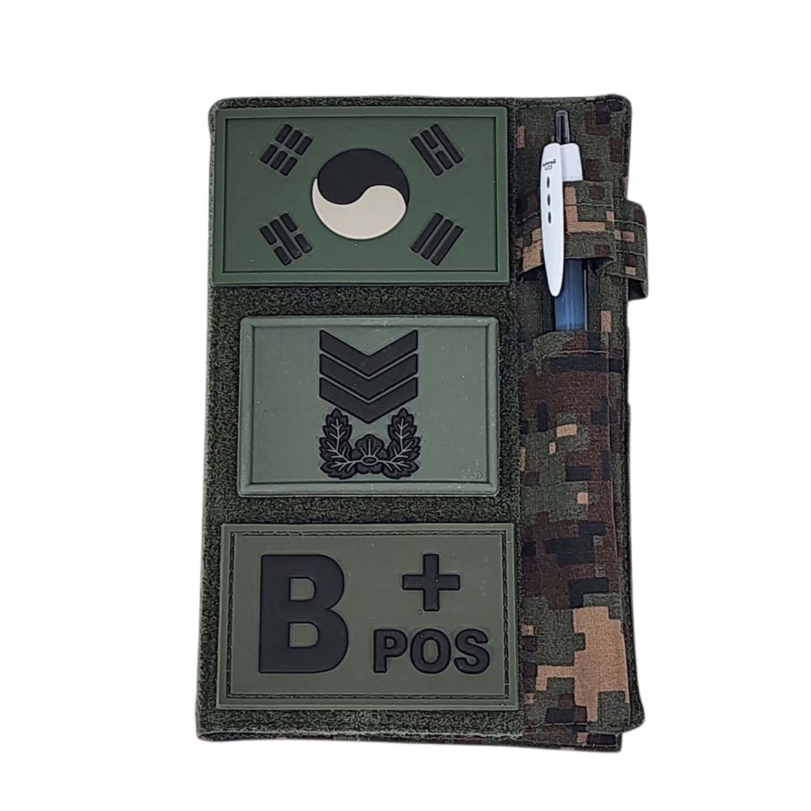 육군수첩 군인 포켓 다이어리 코리아아미 디지털 벨크로 전술 군인수첩 30,000원