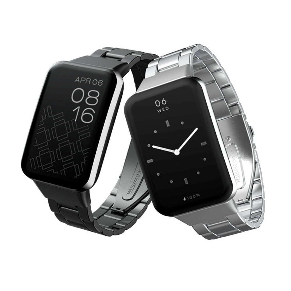 (1+1) 샤오미 미밴드7 프로 프리미엄 스테인리스 메탈 스트랩 시계줄, 2개 27,900원