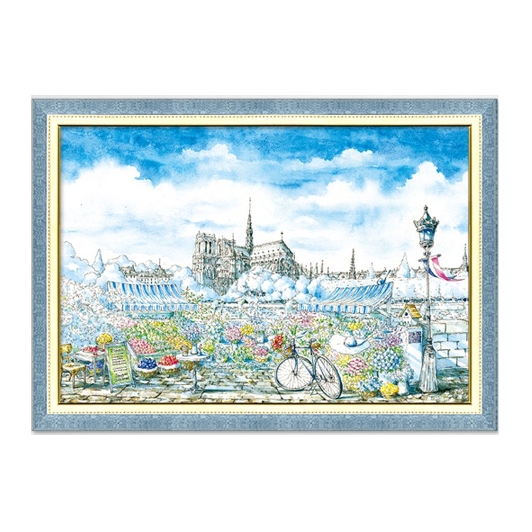 퍼즐코리아 신야 우찌다 노틀담 대성당 일러스트 1000피스 직소퍼즐액자 PK1000-7103 52,000원