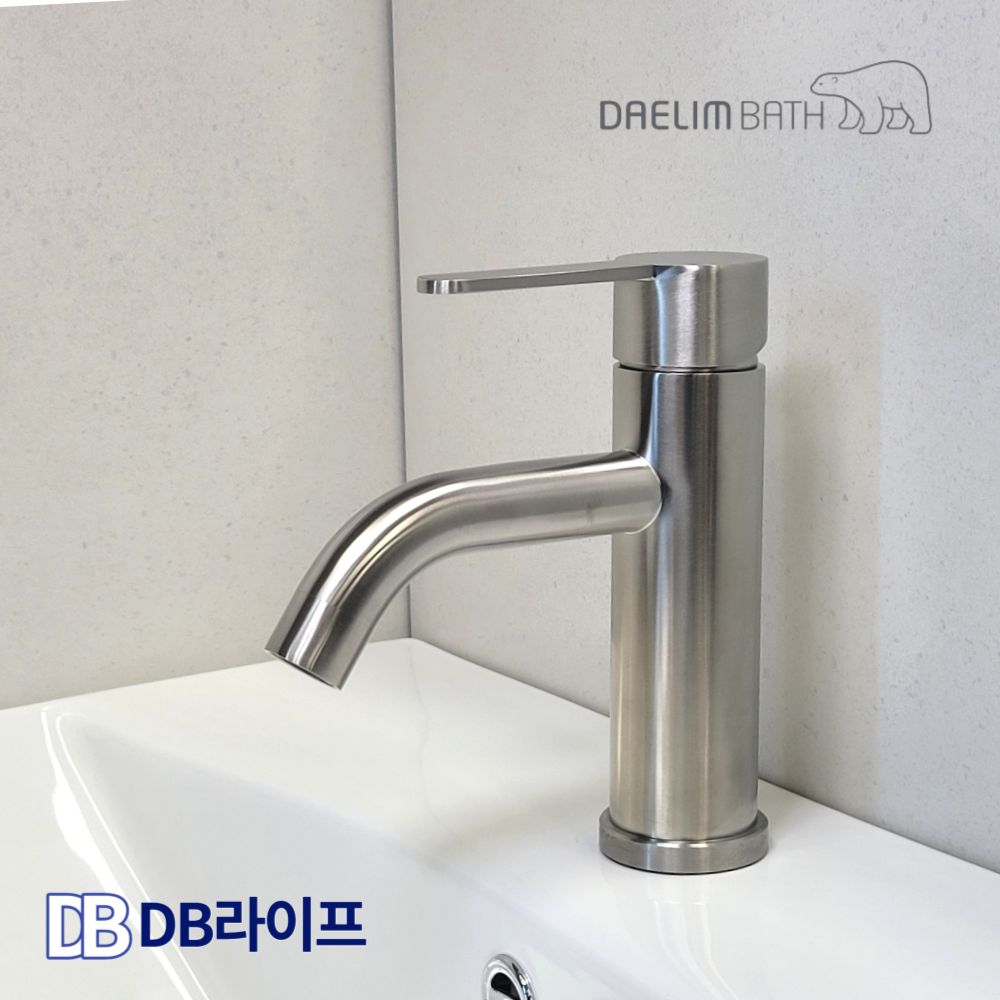 DL-L2110SN 대림바스 무광 니켈 써스 세면기 원홀수전 욕실 화장실 SUS304 세면대 수도꼭지, 1개 53,000원