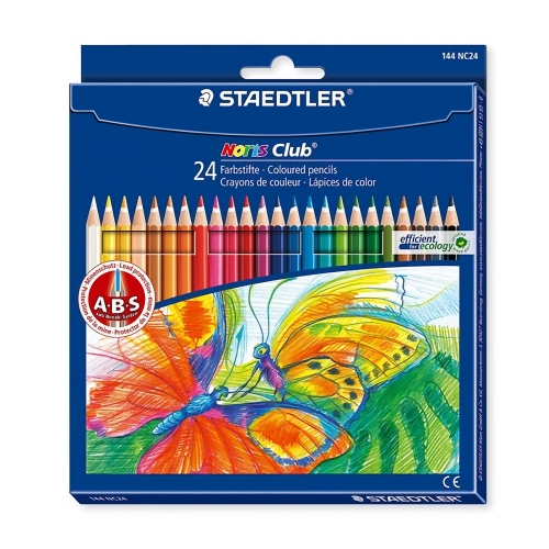 스테들러 노리스 클럽 색연필 24색 종이케이스 1개 7,860원