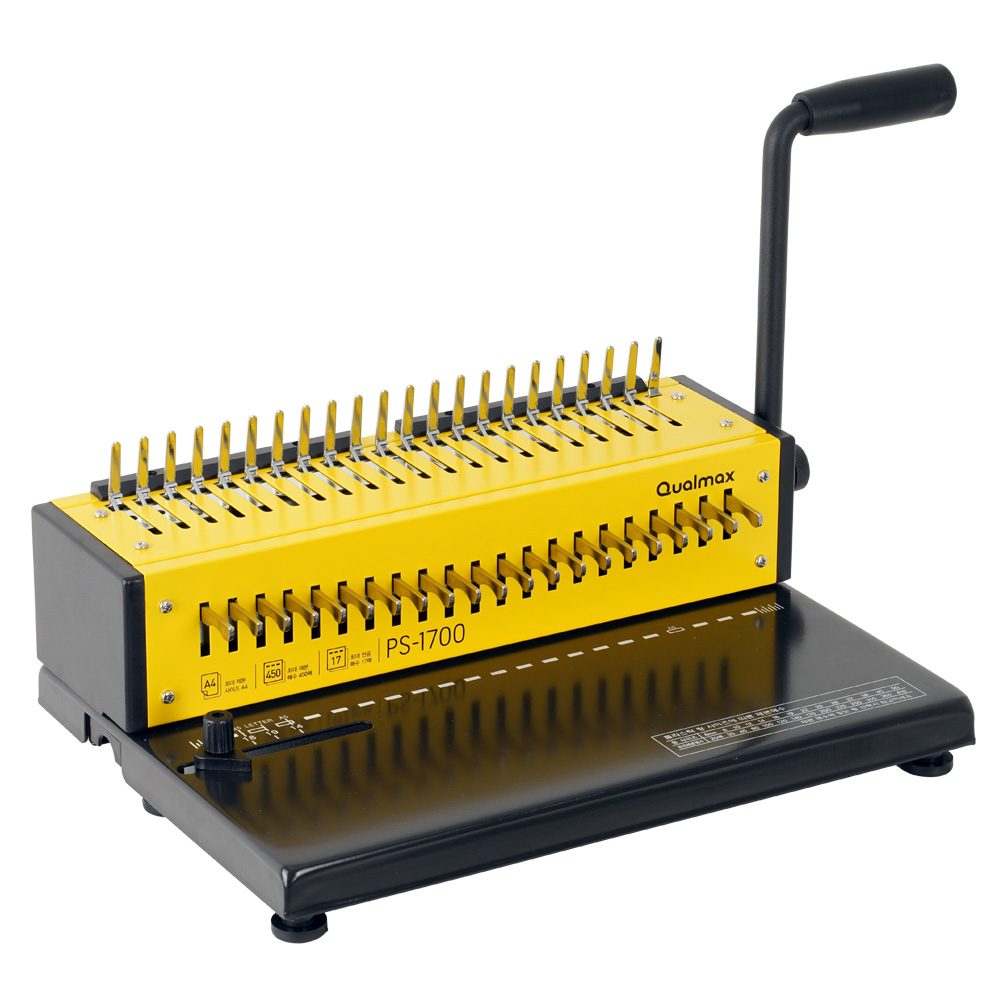 카피어랜드 플라스틱링 제본기 Qualmax PS-1700 + 제본표지 + 제본링 증정 79,600원