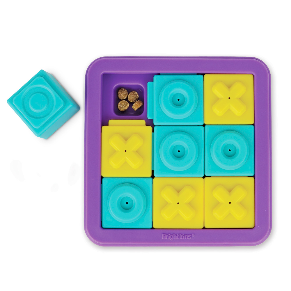 브라이트킨즈 강아지 노즈워크 장난감 틱택토 OX퍼즐(9칸) LER9430, 1개, 혼합 24,900원