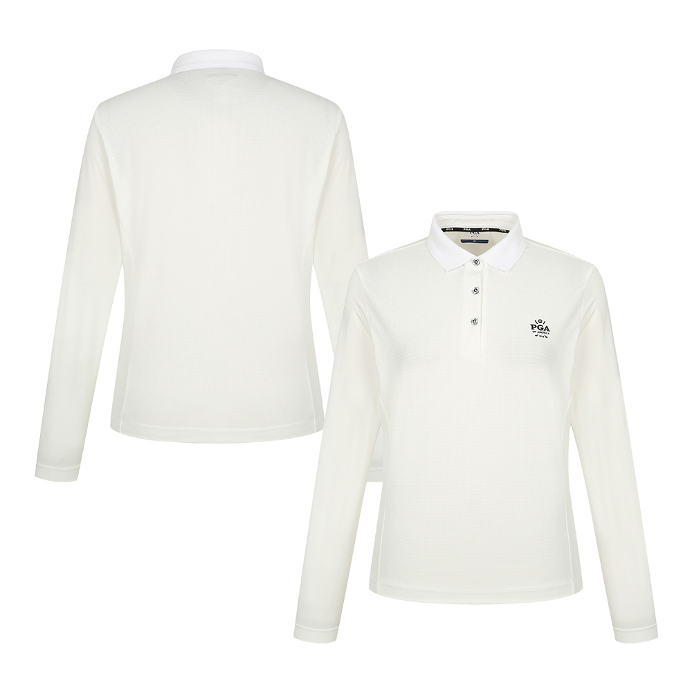 PGA 여성 스트레치 베이직 긴팔카라티셔츠 PGWTS51302 42,000원