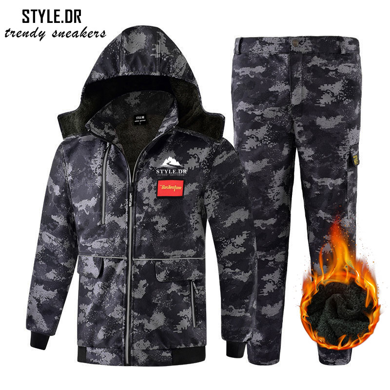 스타일닥터 남자 겨울 방한복 방수 기모 보온 상하의 세트 따듯한 아웃도어 작업복 19,750원