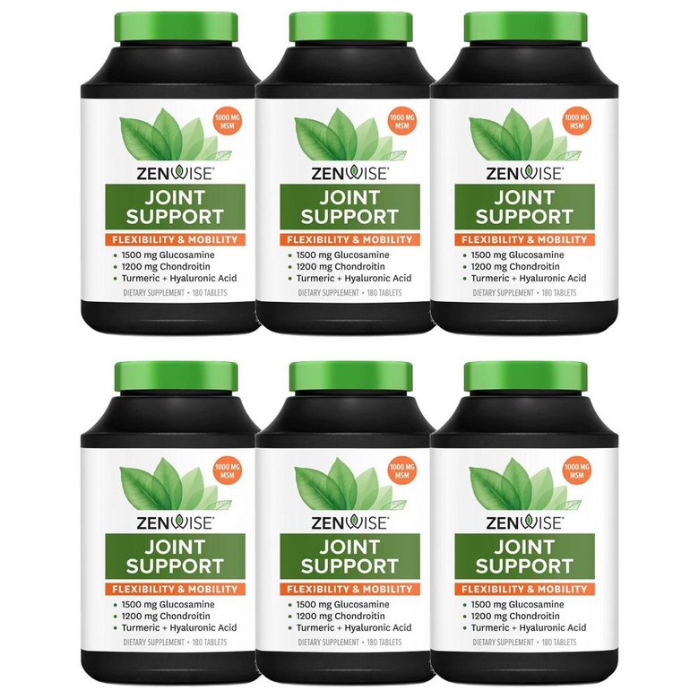 젠와이즈 조인트 서포트 글루코사민 콘드로이틴 MSM 터메릭 강황 히알루론산 483,600원