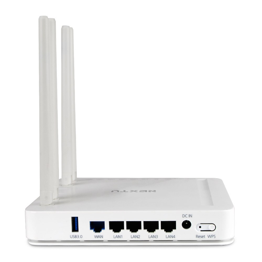 넥스트 11ac 1200Mbps 듀얼밴드 유무선공유기 5Dbi 안테나4, NEXTU 7004N, 1개 31,900원