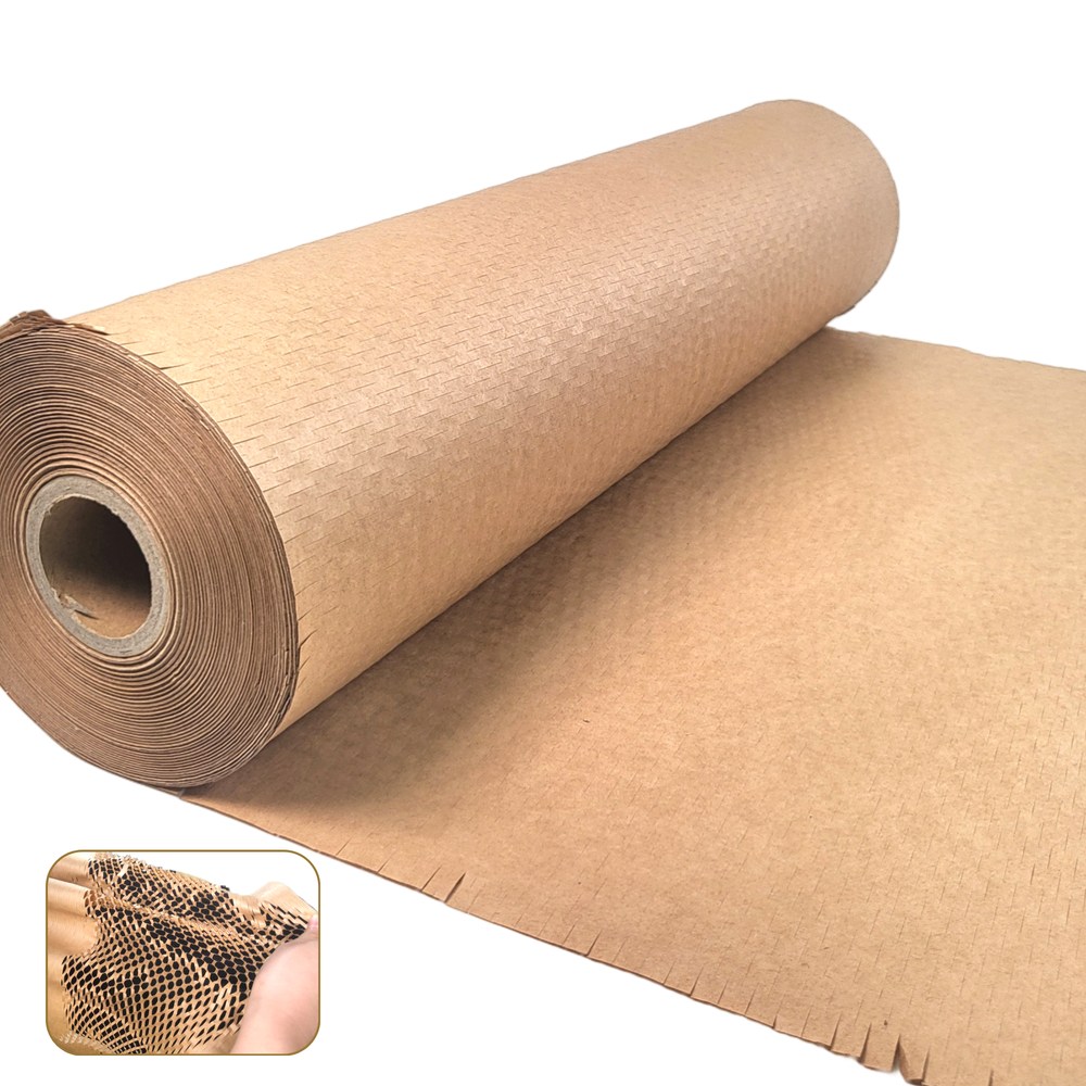 종이완충재 친환경포장지 종이뽁뽁이 버블페이퍼 종이완충제포장, 1개, 브라운 21,000원