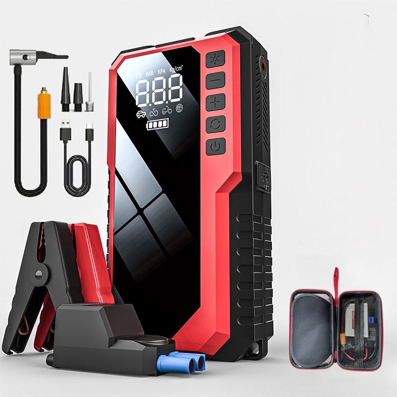 LA DERIVE 자동차 비상 시동 전원 8000A 타이어 공기 주입기 양용 휴대용 타이어 압력 모니터링 47,480원