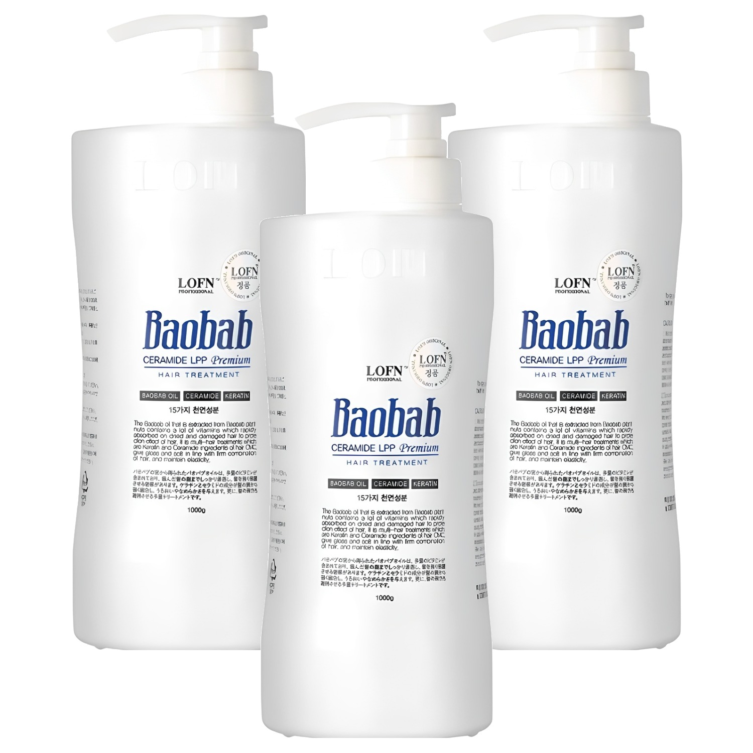 로픈 바오밥 세라마이드 엘피피 프리미엄 헤어 트리트먼트 47,360원