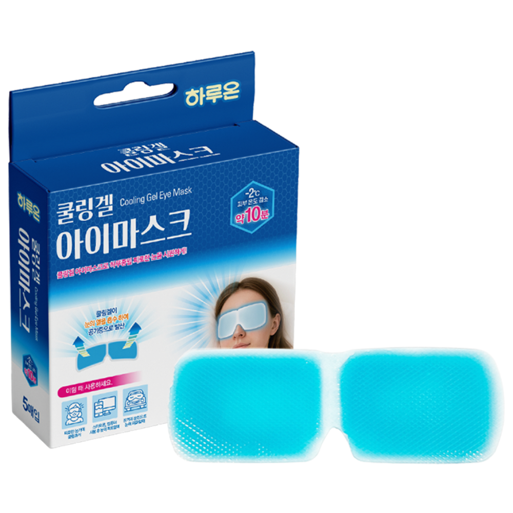 하루온 쿨링겔 아이마스크, 5매입, 1개 6,500원