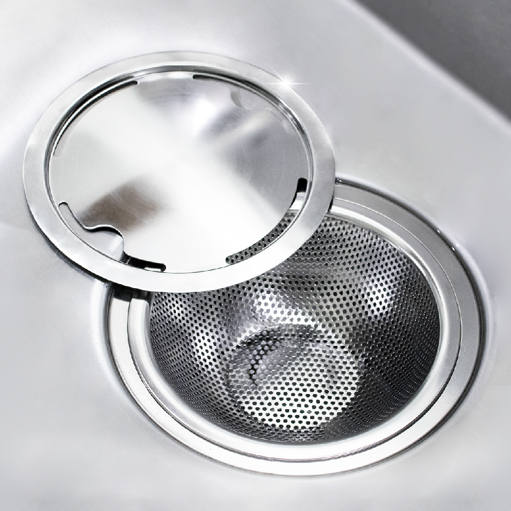 스텐팩토리 티디 올스텐 304 싱크대 배수구망 + 커버, 단일색상, 1세트 17,010원