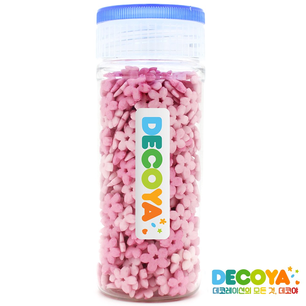 데코야 핑크플라워 스프링클 간편용기 (스프링클/제과제빵/데코), 1개, 65g 9,800원
