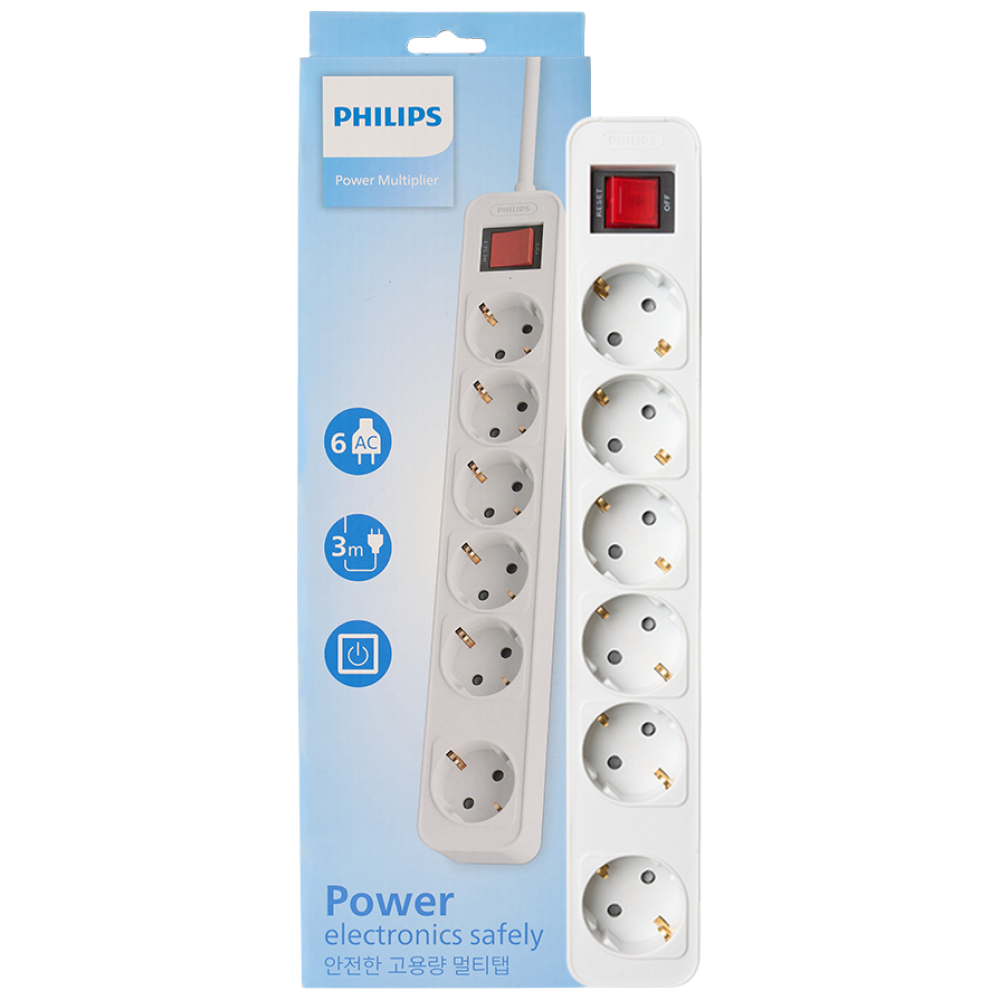 필립스 고용량멀티탭 4000W 워크탭 과부하차단 22,410원
