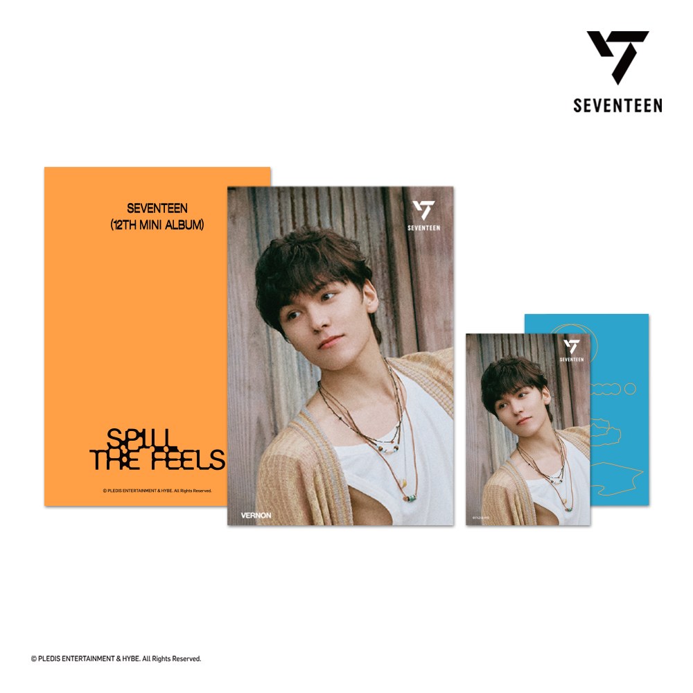 세븐틴 3D 렌티큘러 엽서 (SPILL THE FEELS) 18,000원