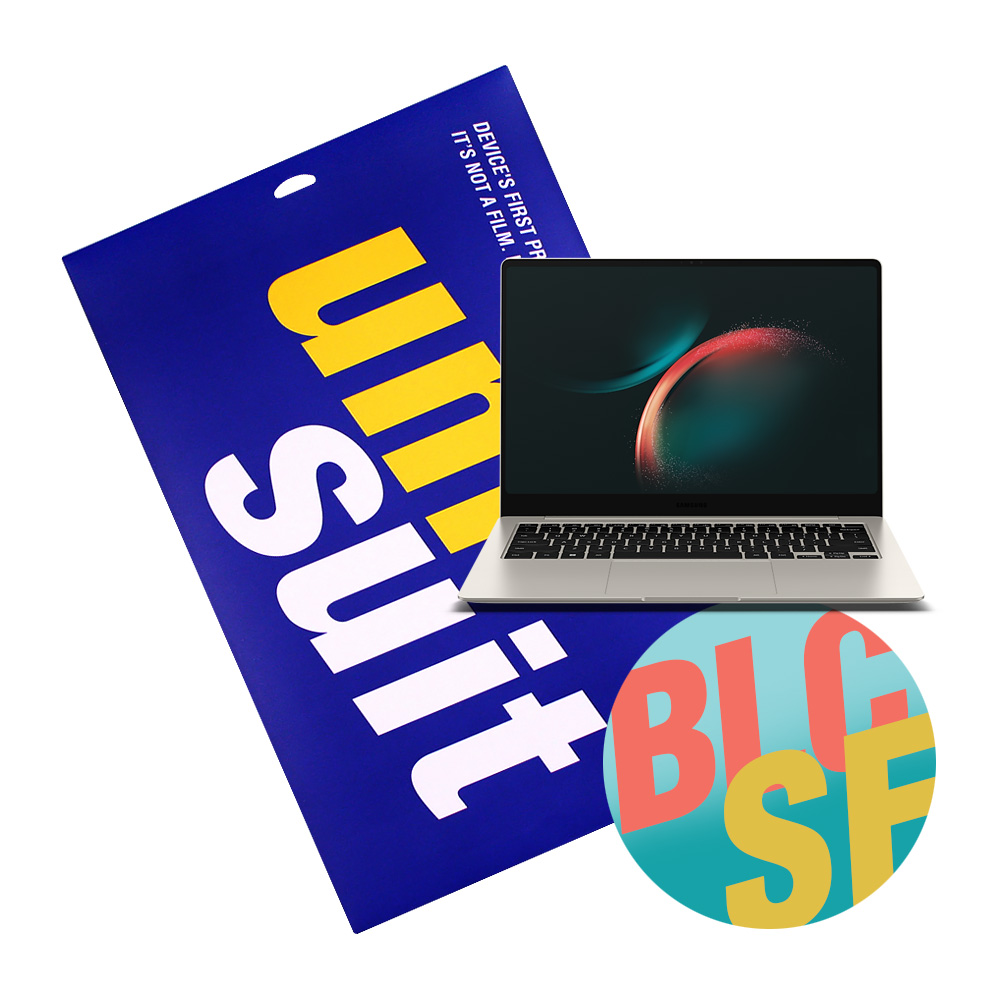 유니슈트 갤럭시북3 프로 14인치 NT940XFG/XFT 블루라이트 차단 2매+서피스(상/하판/팜레스트) 필름 3종 세트(UT230082_2) 23,940원