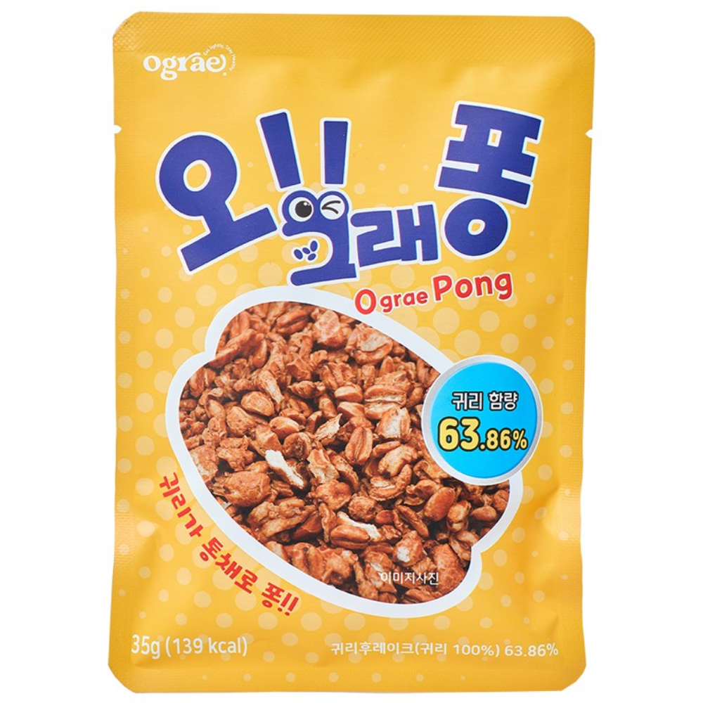 오그래 오그래퐁 리얼 카카오 귀리 간식 그래놀라 시리얼, 35g, 5개 10,500원