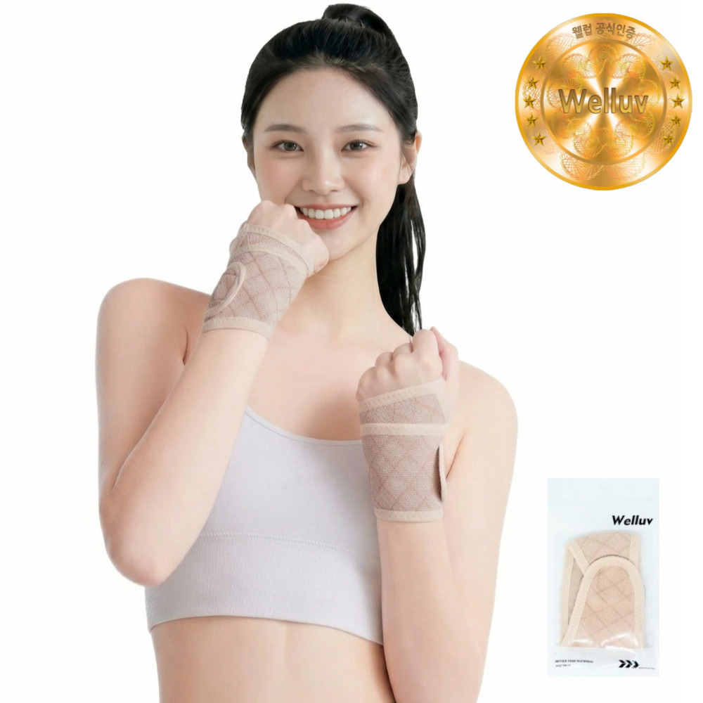 웰럽 손목보호대 2개 1세트 골프 테니스 아대 WL-1247, 1세트 15,900원