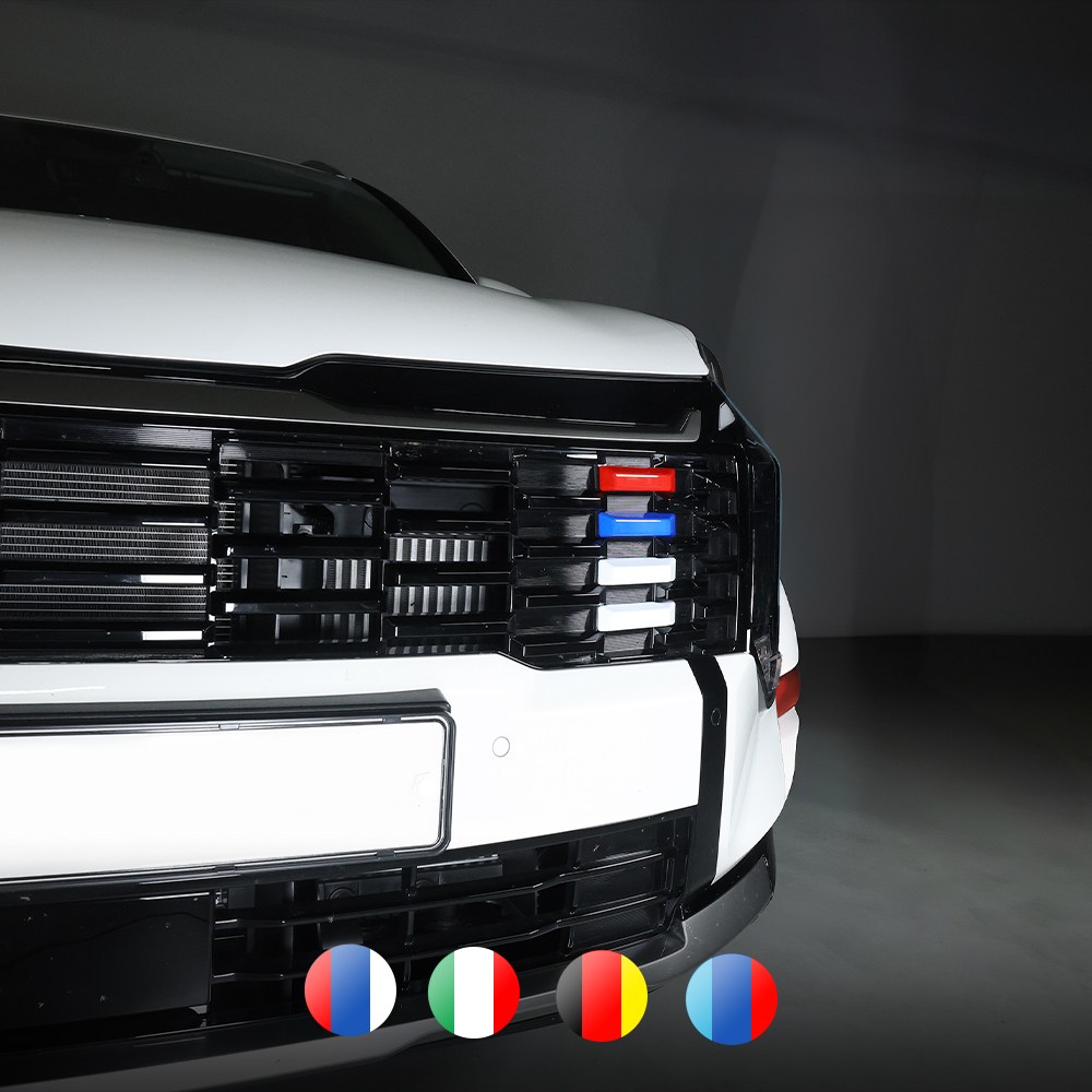 유투카 호환 더뉴 스포티지 NQ5 페이스리프트 튜닝 그릴 커버 악세사리 용품, 기타 21,500원